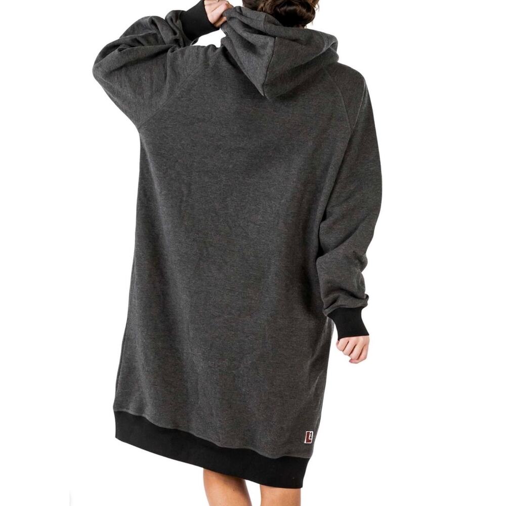 Lazy One Oversized Sleep Hoodie Sweatshirt Sz L / XL Camping Pajamas Loungewear - Picture 15 of 16